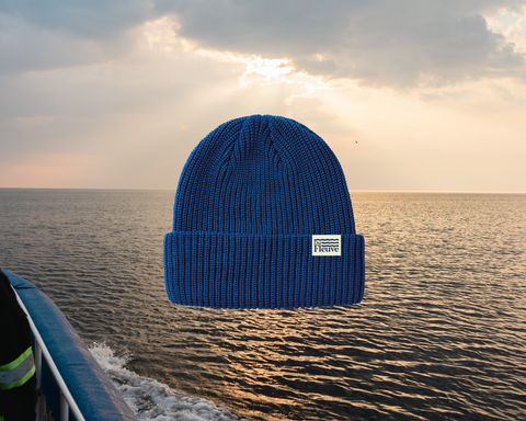 River Beanie - Blue